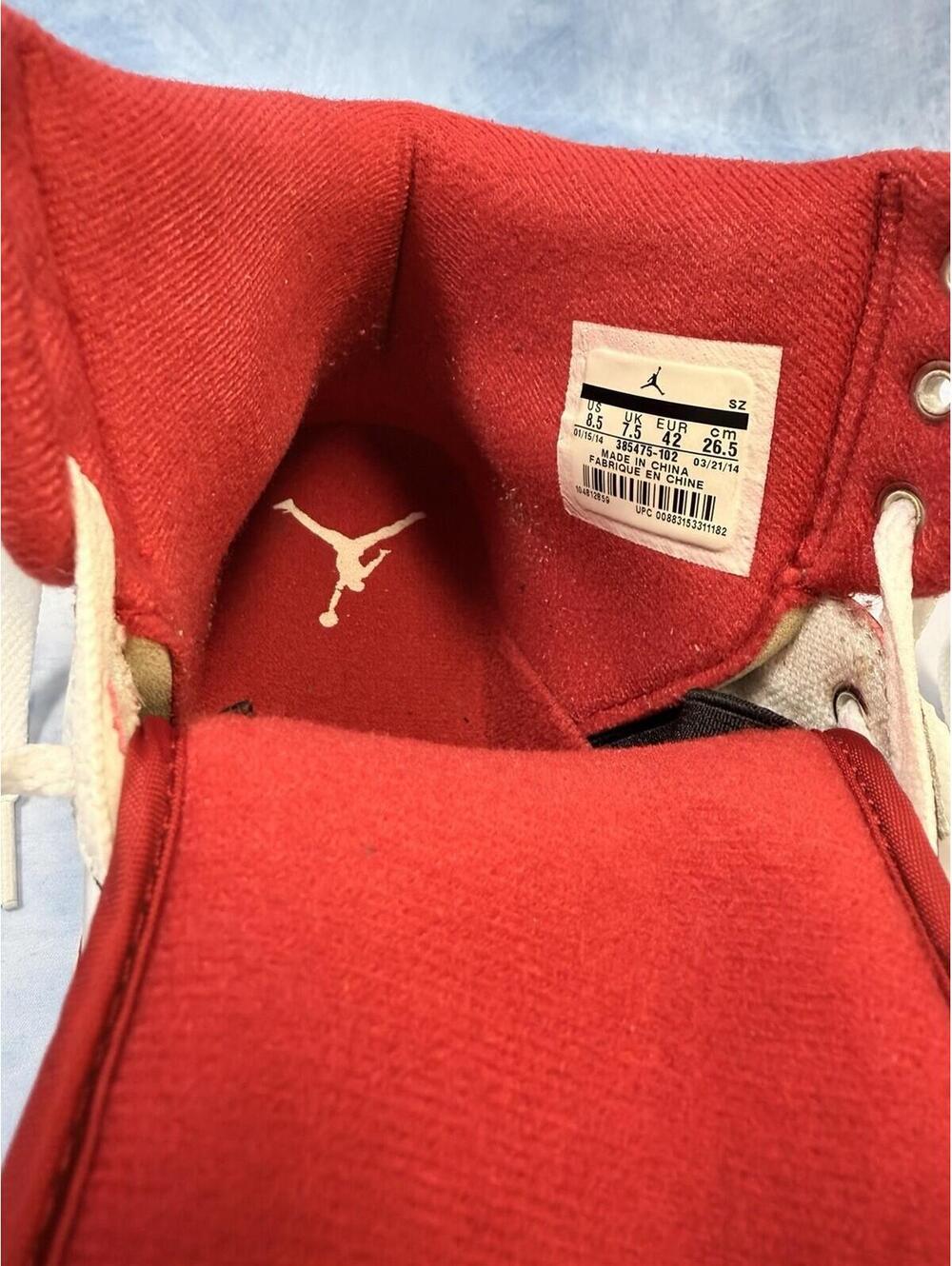 Nike Air Jordan 2 Retro Countdown Pack 2008 Men’s Size 8.5 308308-162 White red - Picture 14 of 16